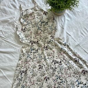 GARAGE — Fit & Flare Dress with Cutouts